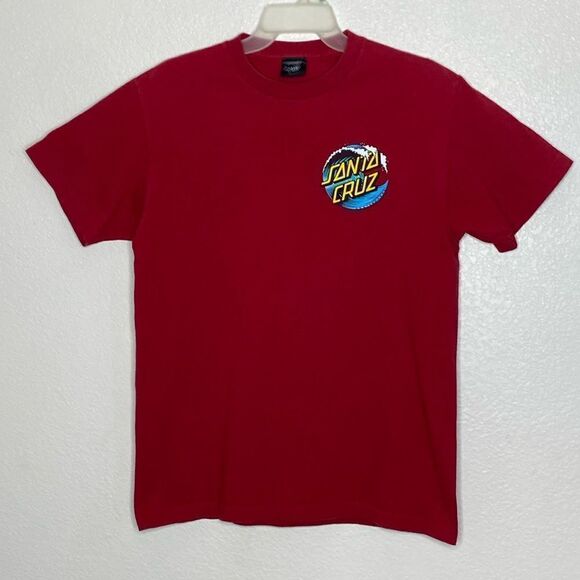 Santa Cruz Skateboards Men’s Red T Shirt Size M - Picture 1 of 4